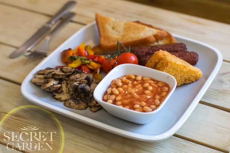The Secret Garden Full English Vegan Breakfast