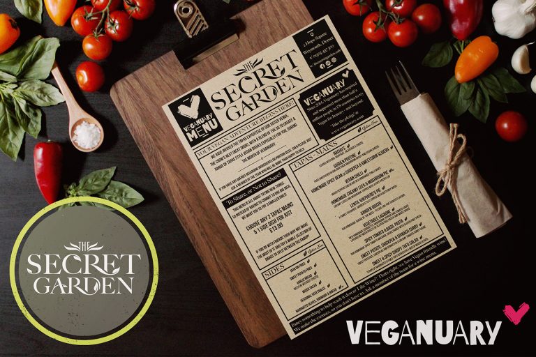 Veganuary Menu Image
